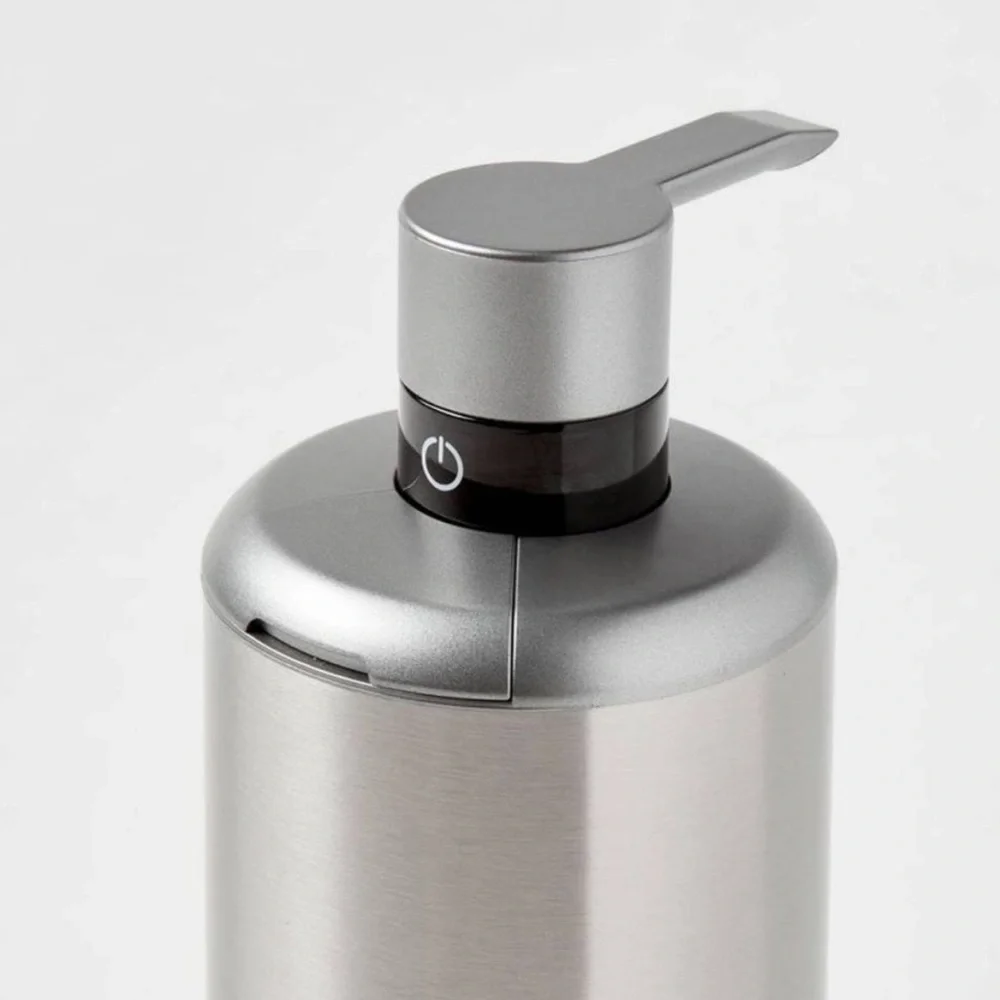 THRESHOLD NWT touchless, stainless steel soap pump